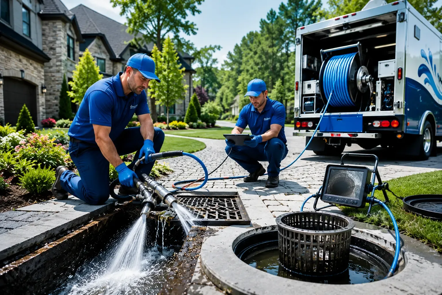 Local outdoor drain cleaning professionals in Mount Pleasant, MI